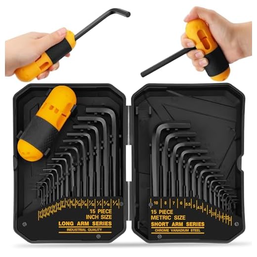 ELEAD 31-Piece SAE and Metric Allen Set