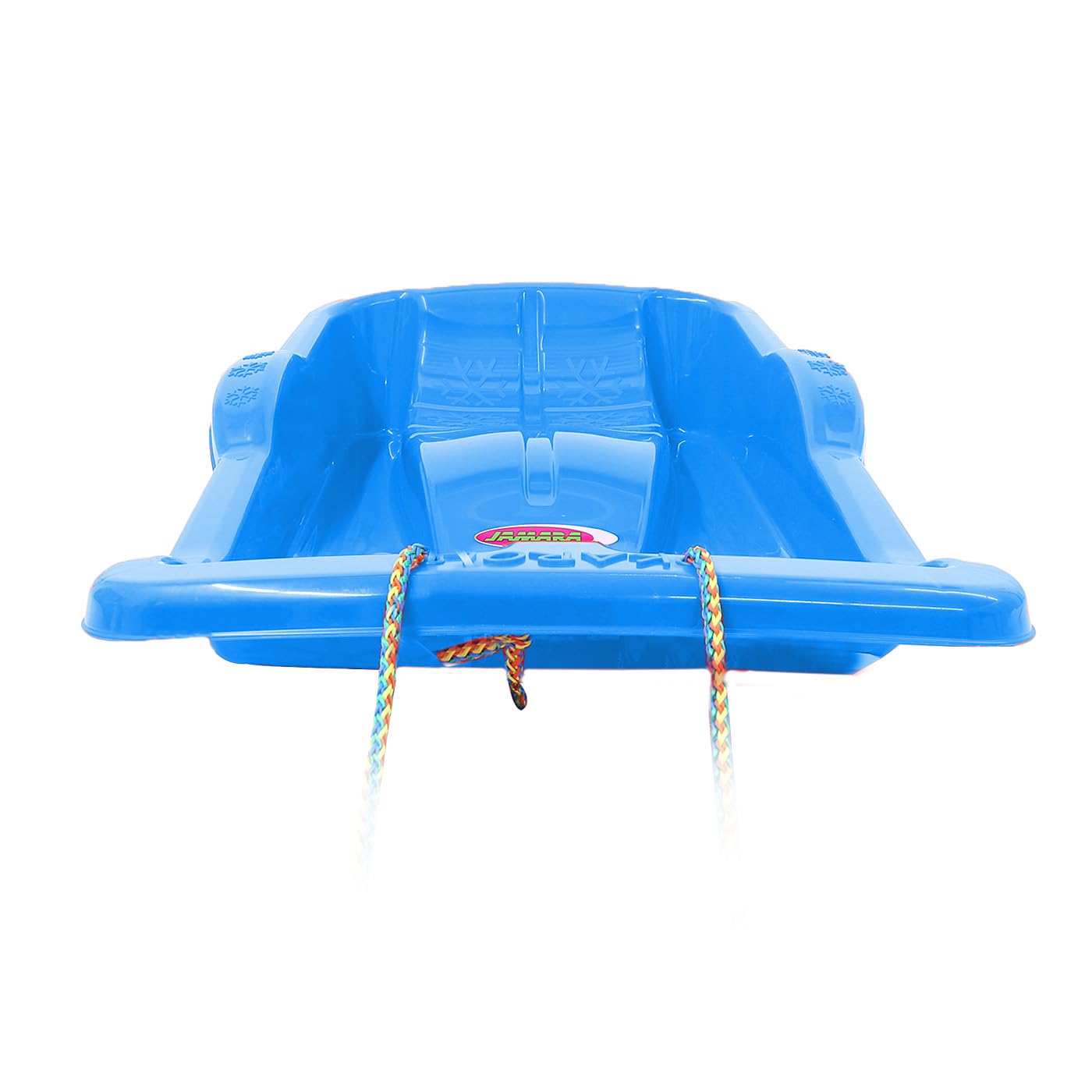 JAMARA 461126 Snow Play Bob Karol 80 cm, corda da tirare, leggera, sotto 1 kg, costruzione aerodinamica, blu