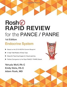 Paperback Rosh Rapid Review for the PANCE/PANRE: Endocrine System Book