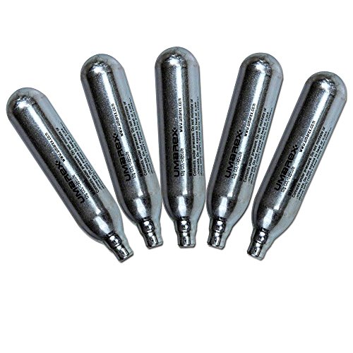 5x Umarex 12g Co2 Gas Capsules Cartridge Air Rifle Pistol Gun Airgun 12 Gram CO2