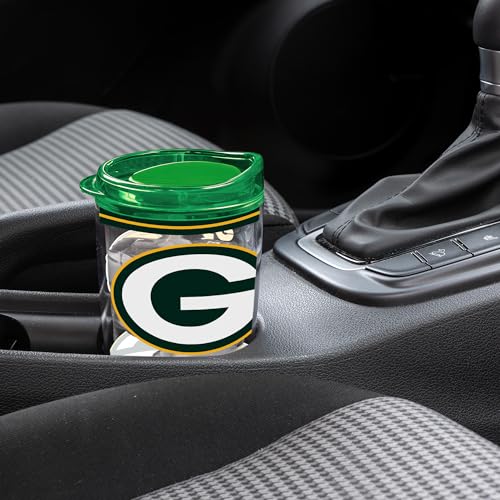 Image of Rico Industries NFL Football Double Wall Mayhem 16oz Tritan Tumbler W Lid