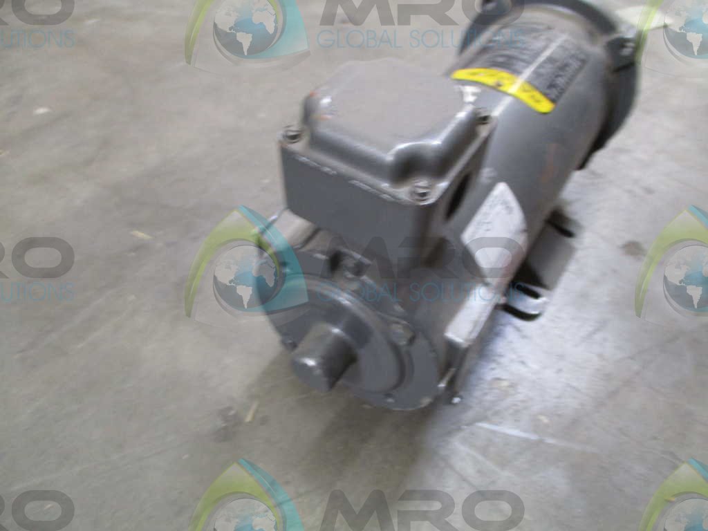 BALDOR CDP3330 56C Frame TENV DC Motor, 0.5 hp, 1750 RPM, 3336P, F1, 90V Armature Voltage