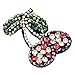 Zerodis 2pcs Cherry Iron on Patch Embroidered Appliqu Fruit Embroidered Applique Crystal Glass Sew on Beaded Appliques Clothing Decoration Cherry for Jeans Neckline Clothing (Type 3)