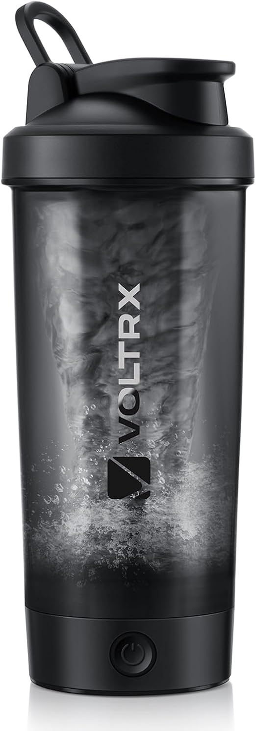 VOLTRX Protein Shaker Bottle, Titanus USB C Rechargeable Electric Protein Shake