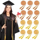Berlune 12 Pcs 2023 Graduation Honor Cords Class of Honor Cords with Tassel Graduation Party Favor G
