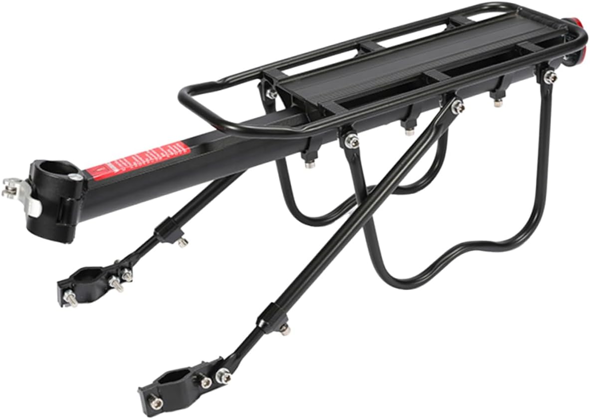 Practical Mountain Bike Cargo Rack Installation Tool Lightweight Rear Shelf for Luggage Back Stand for Road and Mountain