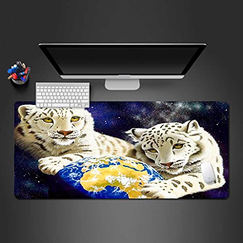 Tapis de souris gaming XXL anti glisse pour protéger votre bureau et stabiliser le clavier