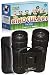 3 Bees & Me Binoculars for Kids - Fun Kids Gift for Boys & Girls - Shockproof Kids Binoculars & Travel Pouch - 8x21 Lens - Compact Durable & Easy to Focus - See 10 Football Fields Away