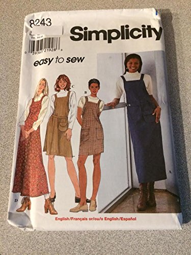Patron de couture pull femme Simplicity 8243 en papier de soie