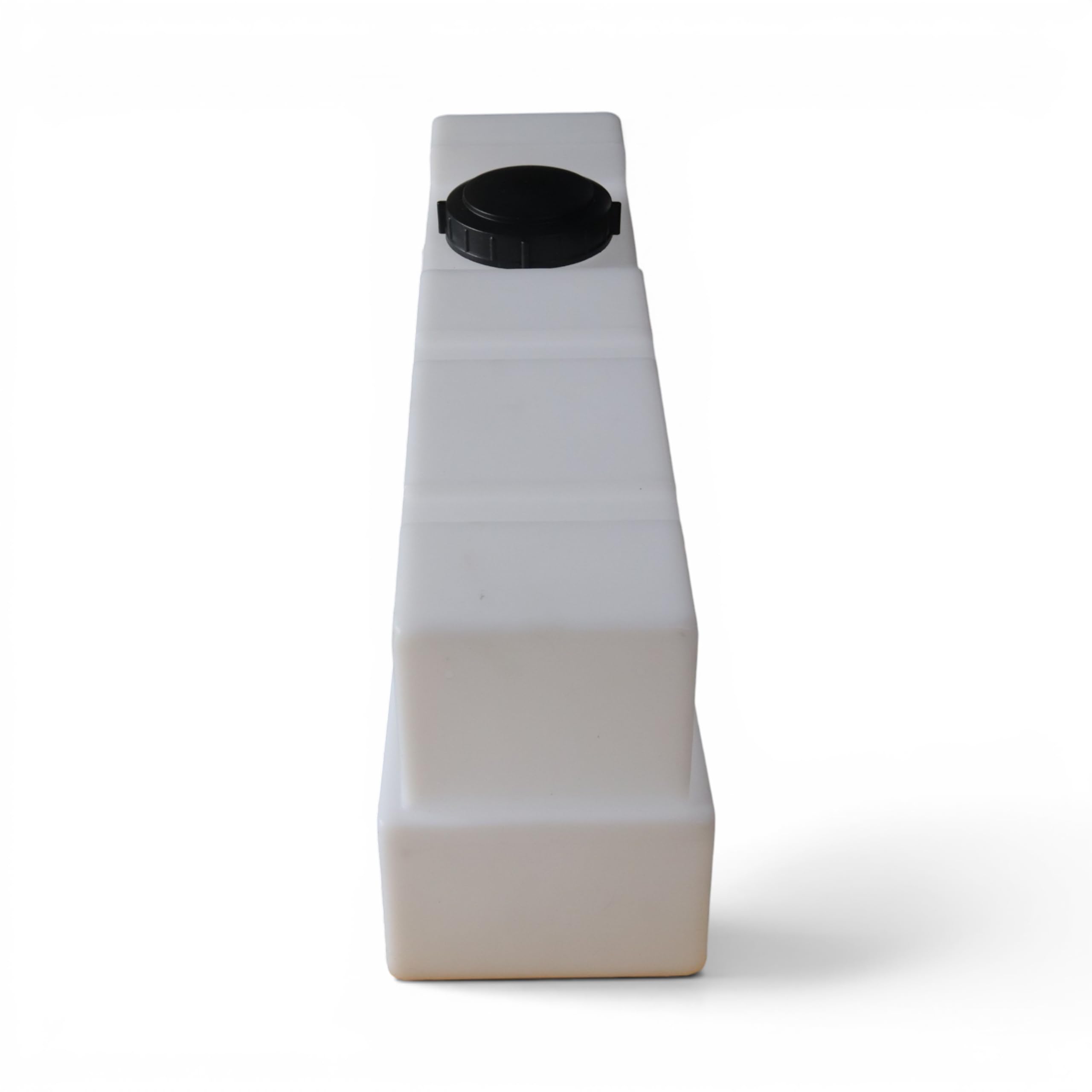Varile 70 Liter Radkastentank Universal | Schmal, Weiß, Kunststoff, mit 1/2" Anschlüssen