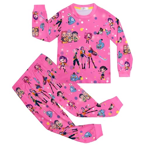 Conjunto de Ropa de casa con pantalón de Manga Larga para niña, Conjunto de Pijama...