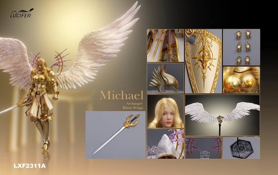 Amazon.co.jp: 【Tbmodel 】Lucifer 1/12 フィギュア オーロラの翼