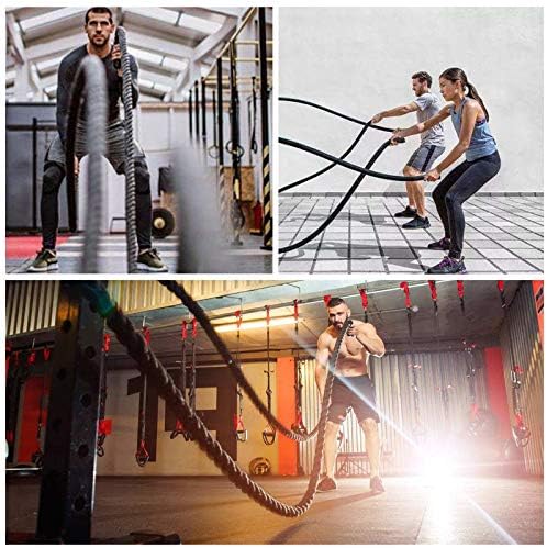 display4top 9M /12M /15M Battle Rope Strength Training Training Undulation Fitness Exercise