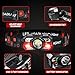 Northlet Headlamp Rechargeable 6Pack, 3000 Lumen Ultra-Light Bright Headlamp Flashlight with White Red Light, LED Headlight Motion Sensor, 5+5 Mode for Outdoor Camping Fishing Running Hiking (6)