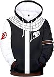ISaikoy Anime Fairy Tail Hoodie Natsu Dragneel Jacket Cosplay Sweatshirt Sweater Pullovers Fleeces Hoody Costume