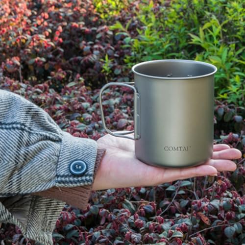 Tasse à eau robuste de 400ml et 650ml légère pour la randonnée