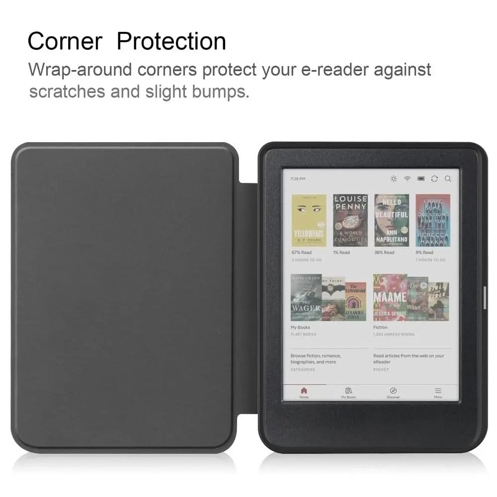 Amazon.co.jp: 耐衝撃電子書籍リーダーケース 耐摩耗性 自動スリープ