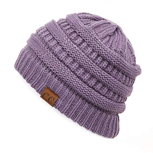 Image of Cambridge Select Thick Slouchy Knit Oversized Beanie Cap Hat