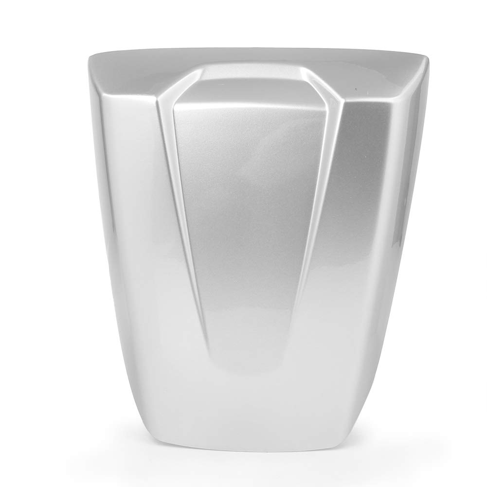 GZYF Motorcycle Rear Passenger Pillion Seat Cowl Fairing Cover for Suzuki SV650/SV1000 2003-2010, Silver