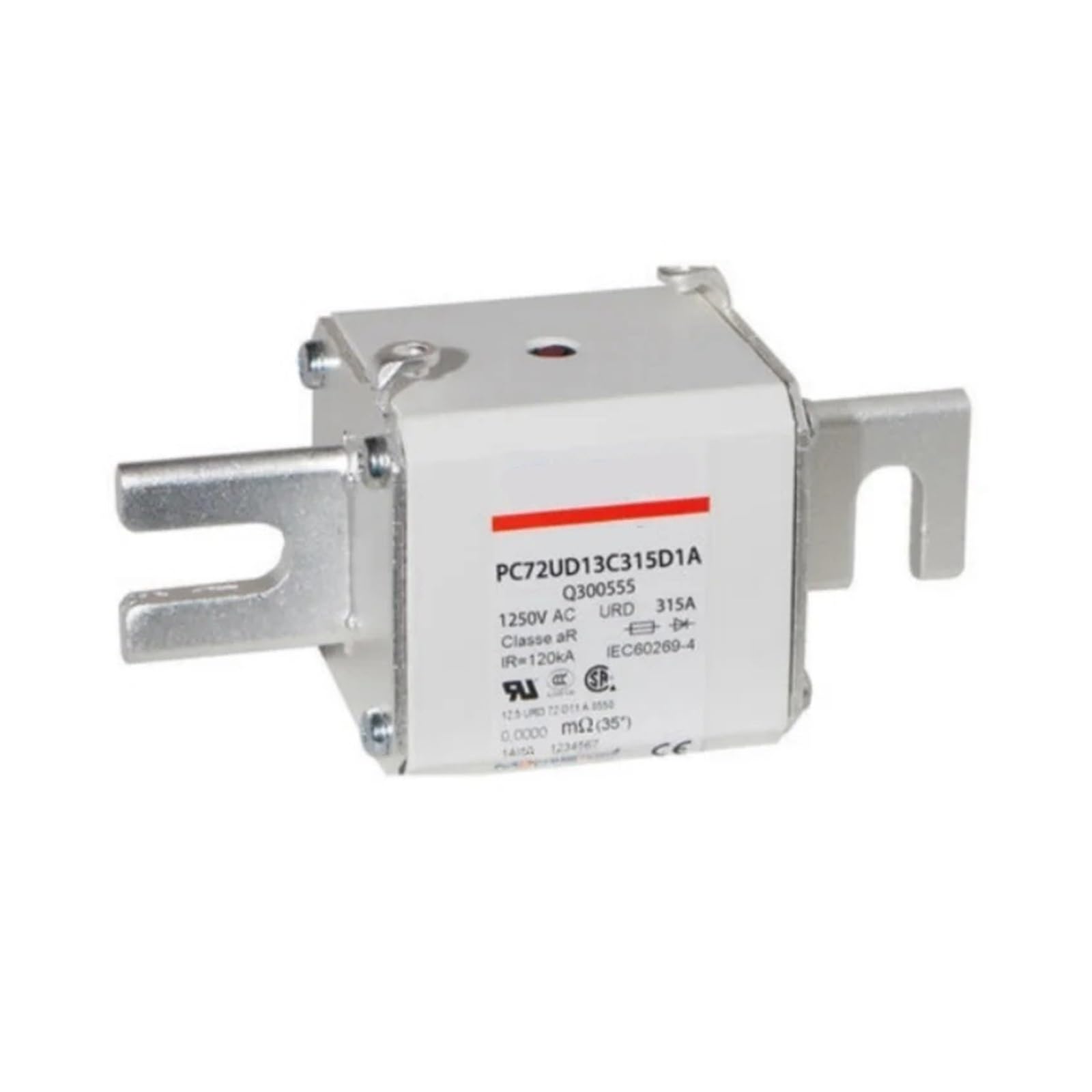 Fusible PC72UD10C800D1A haute performance pour réseaux électriques lourds