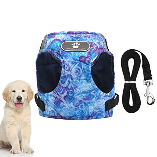 VILLCASE Dog Vest Harness and Leash Set for Walking Escape Proof Small Cat and Dog Harness Breathable Pet Pulling Strap… - Image 5