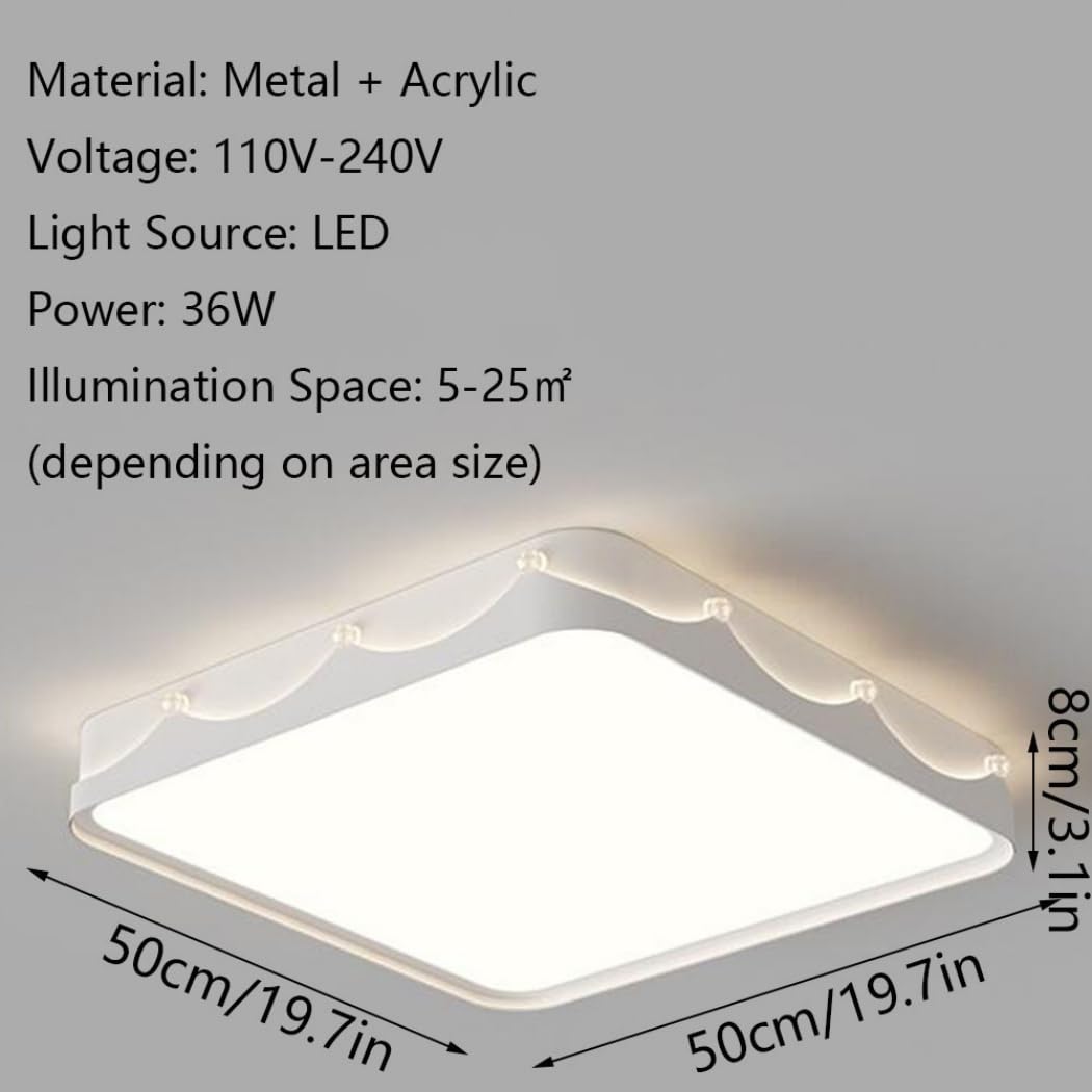 36 W Jasna Lampa Sufitowa Modne Lampy Sufitowe Z Boczną Emisją Światła Proste Lampy Panelowe LED Do Użytku Domowego Cienka, Płaska, Nowoczesna Oprawa Oświetleniowa Do Montażu Podtynkowego KNBVFHG