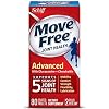 Move Free Advanced, 80 Tablets - Joint Health Supplement with Glucosamine and Chondroitin (Pack of 12)