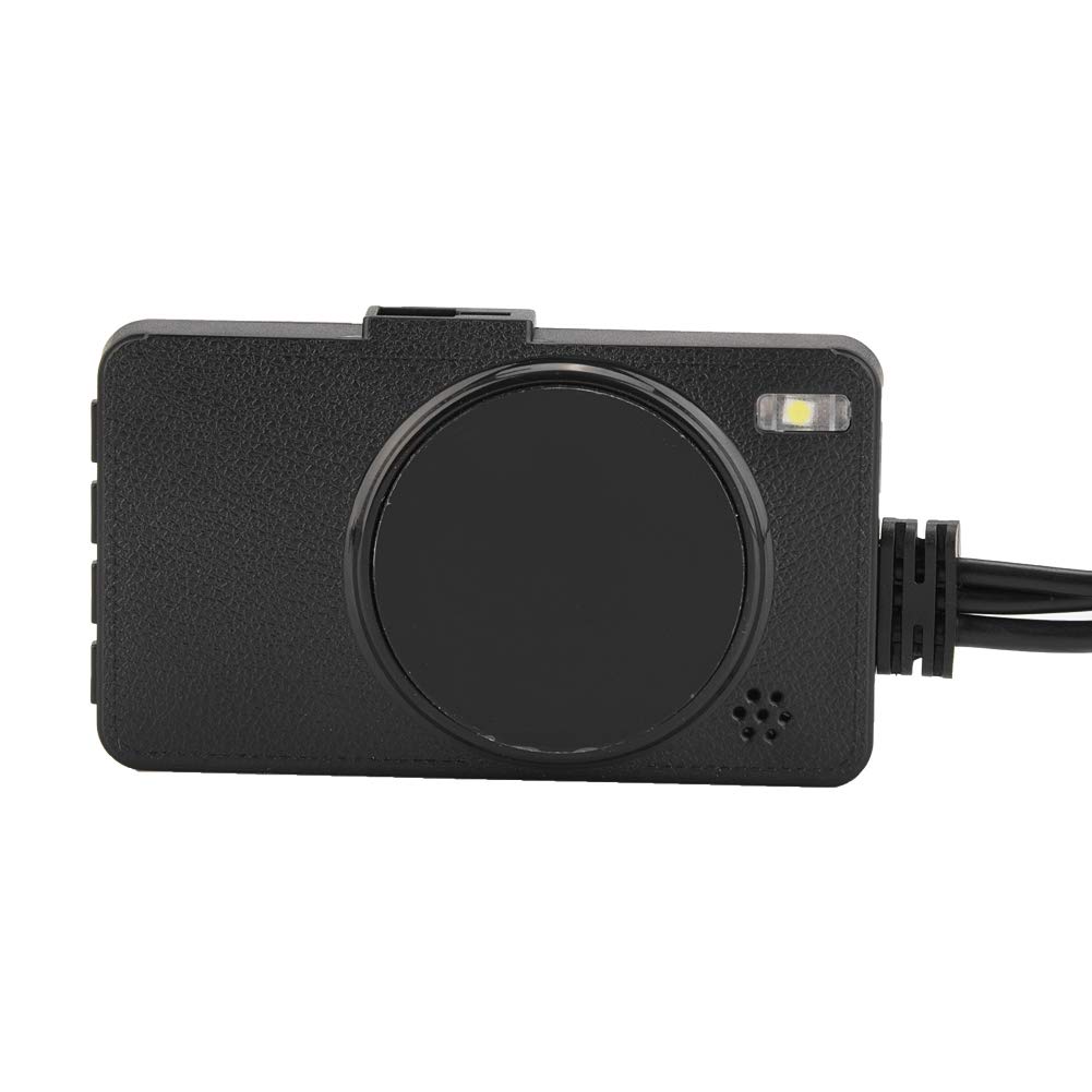Cámara Grabadora de Moto, DashCam Moto DVR HD, 1080P Video Recorder, 120 Grados