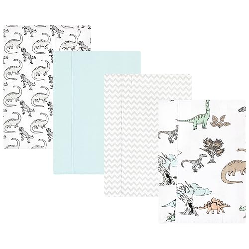 Image of Hudson Baby Baby Flannel Burp Cloths