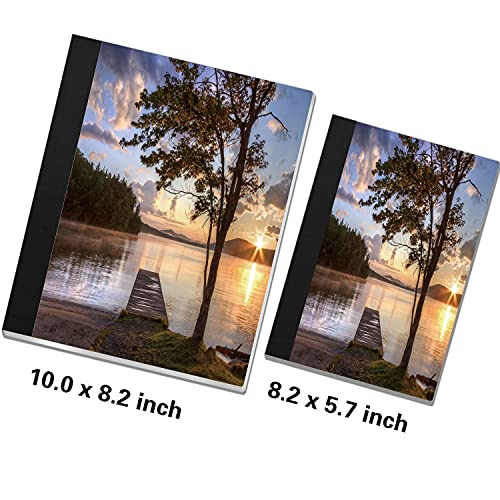Sunset on The Shore of Seventh Lake in The Fulton Chain Lakes Region of The Adirondack Mountains of New York Note Books kids bulk 96 sheets/192 pages Notebook/8.2x5.7 in