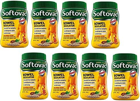 sun waves A Quality Product Pack of 8 Softovac Bowel Regulator of 100 Grams Each Pack