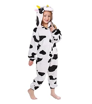 A2Z Onesie One Piece Kids Animal Pyjamas Sleepsuit Costume Girls & Boys Age 5-13 - Foto 10