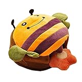 USB Heated Mouse Pad Plush Thickening Lovely Bee Mouse Hand Warmer with Wrist Guard Warm Winter