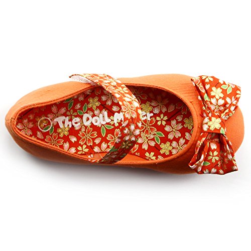 The Doll Maker Floral Bow Mary Jane3