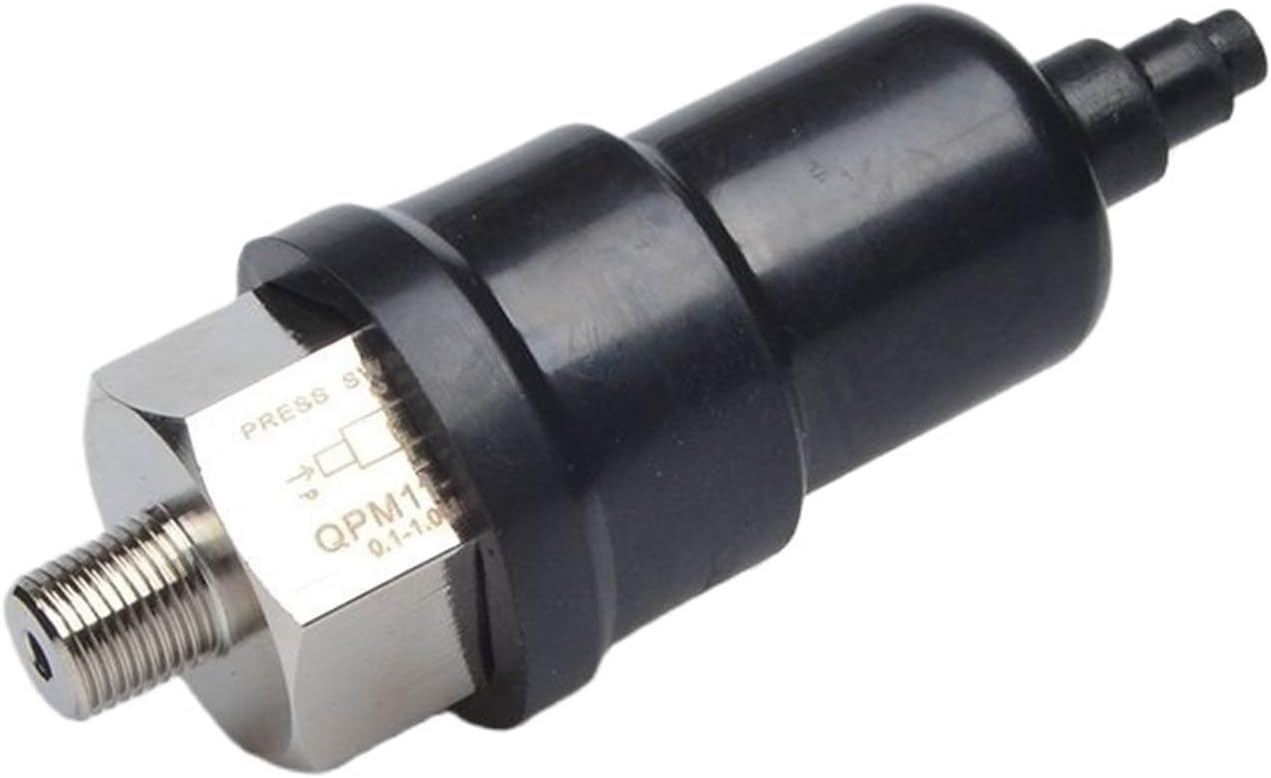 1pcs Air Pressure Switch Adjustable QPM11-NC / QPM11-NO 1/8 1/4 for Compressor Hydraulic Automatic Controller(QPM11-NC-02)