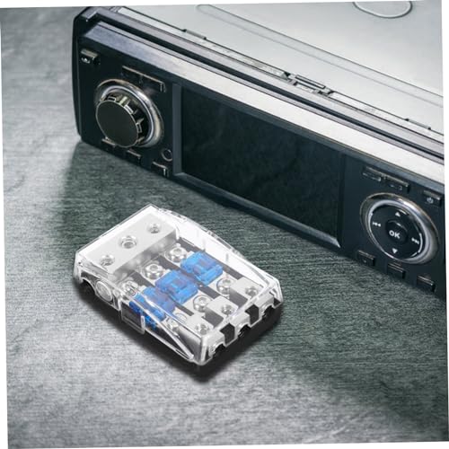 Bloque de distribución de energía Zerodeko y divisor de audio de plástico para coche 6