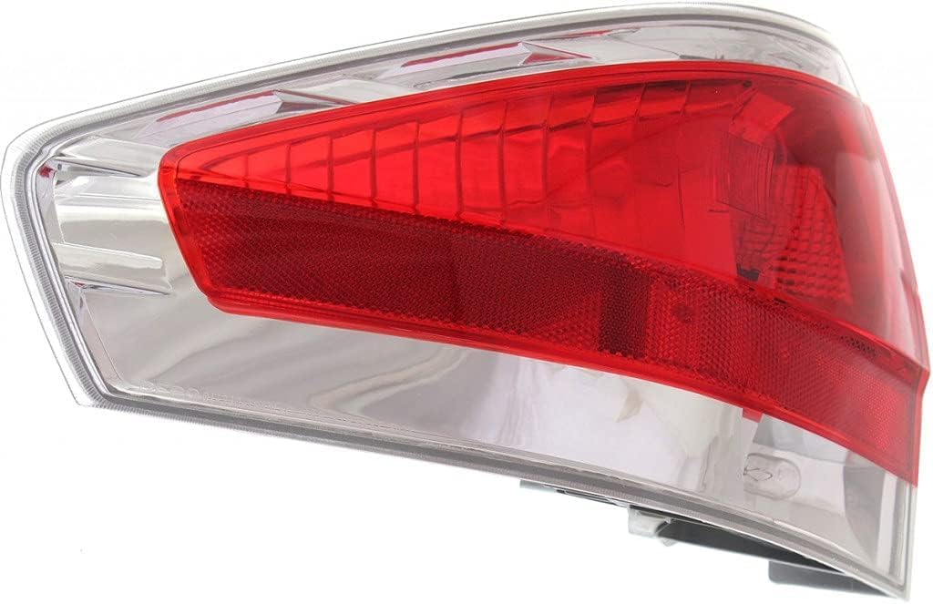 Go-Parts - for 2008-2009 Ford Focus Rear Tail Light Lamp Assembly/Lens/Cover - Left (Driver) Side - (Sedan) Replacement 9S4Z 13405 D FO2800215