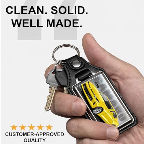 Image of Brotherhood Car Key Chain for Camaro - Classic Models Keychain for Men and Women Gift Key Ring - -