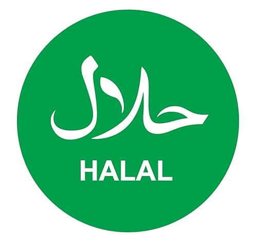 2 inch 300 PCS Round Halal Food Label Circle Dietary