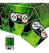 61 Stuks 9e Verjaardag Video Game Party Decoraties, Inclusief Papieren Borden, Servetten Tiener Party Tafelkleed voor 20 Personen
