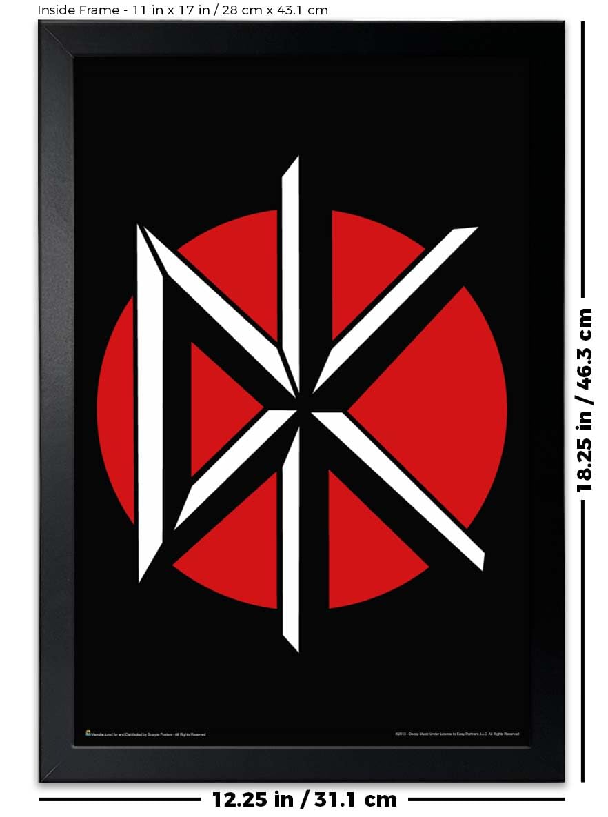 Amazon.com: Scorpio Posters Dead Kennedys - Old English DK Logo