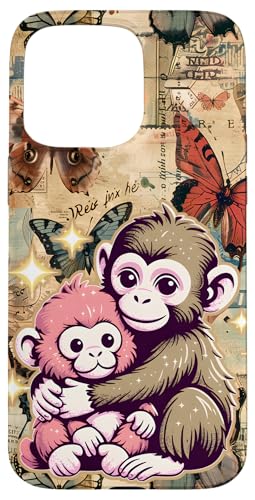 �x�[�W�� �� �R���[�W���� I'm Fine Punch Monkey Hug �X�}�z�P�[�X iPhone 15 Pro Max �p