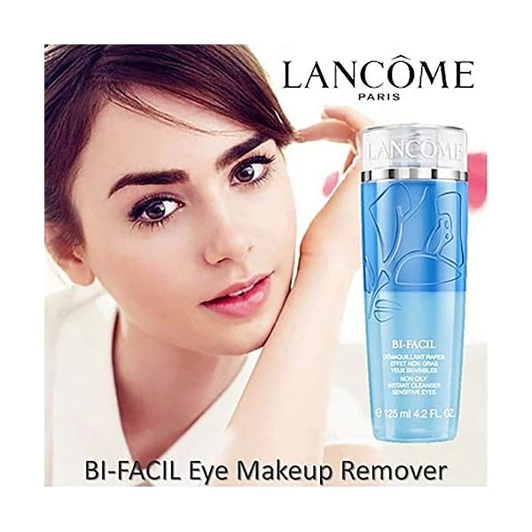 Double-Action-Eye-Makeup-Remover-Bi-Facil-42-Ounce-125-Ml-by-cosmetics Lancôme Bi-Facil Double Action Eye Makeup Remover with Bi-Phase Formula - Effortlessly Removes Waterproof Makeup