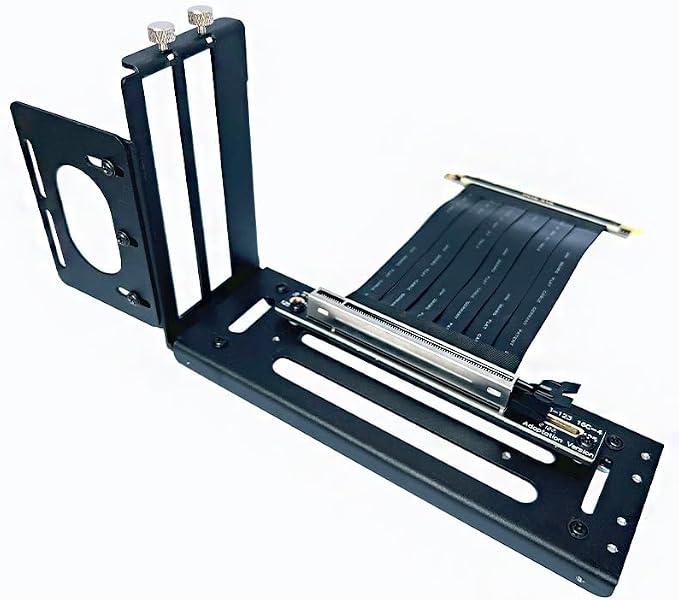Soporte Vertical GPU 3 Ranuras con Hardware Negro miniatura 5