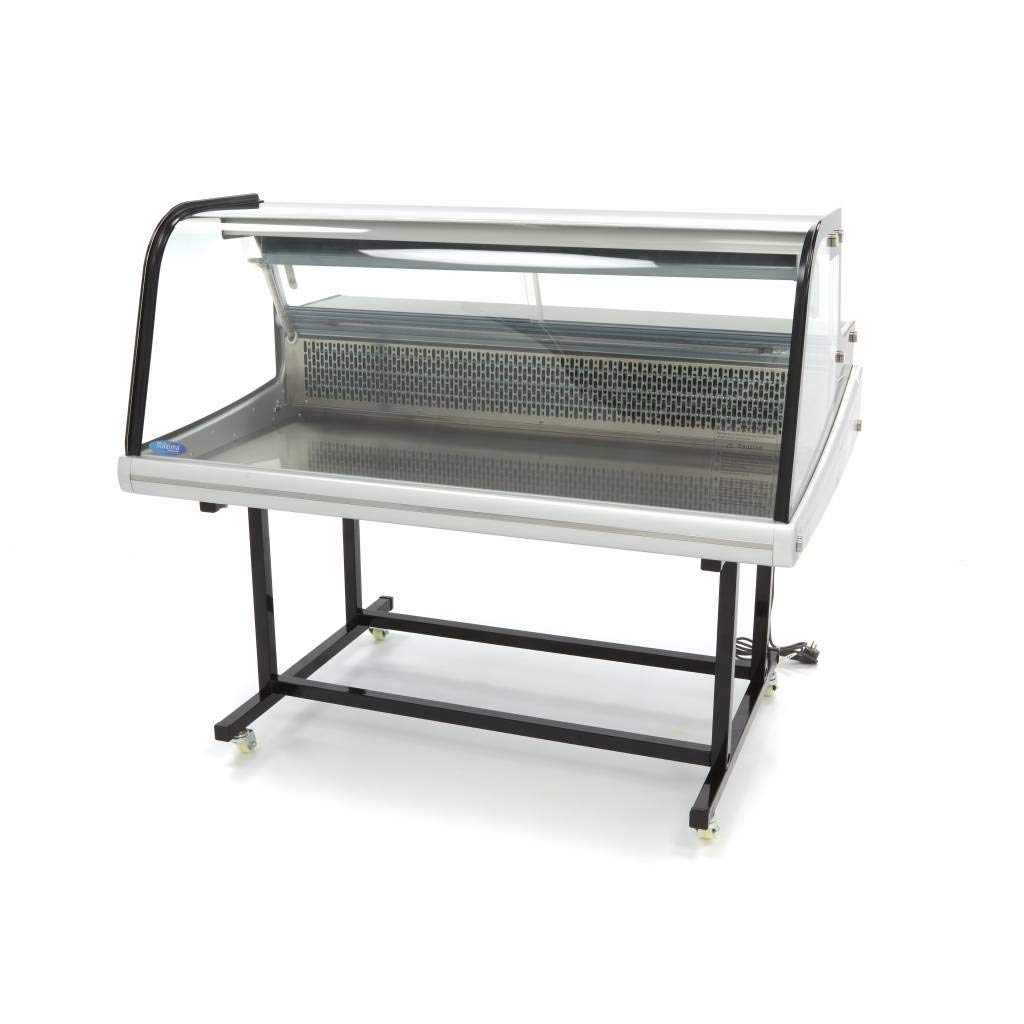 Maxima Vitrine réfrigérée - 255 L - 125 cm - avec support