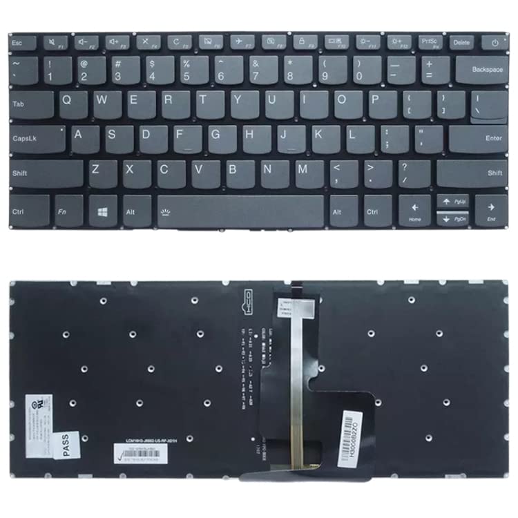 Clavier de Remplacement pour Lenovo K43C-80 Version Américaine avec Rétroéclairage