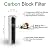 6 Block Activated Carbon 5 Micron Water Filters Set WELL-MATCHED with WFPFC8002, WFPFC9001, WHCF-WHWC, WHEF-WHWC, FXWTC, SCWH-5