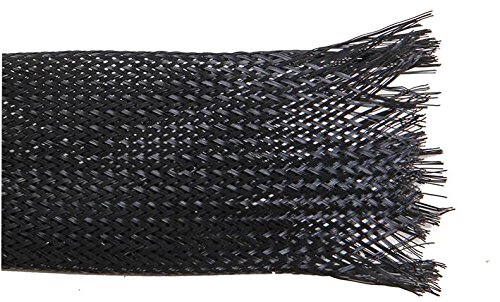Manga trenzada extensible de 32 mm para agrupar cables y evitar enredos en el suelo