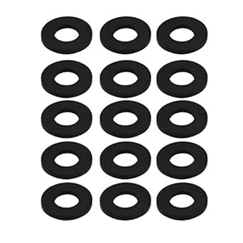 Uxcell Nitrile Rubber O-Rings 9mm OD 5.2mm ID 1.9mm Width, Metric