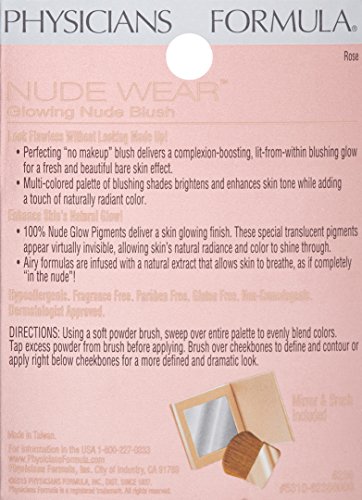 Physicians Formula Nude Wear Glowing Nude Blush Rose #TOP2